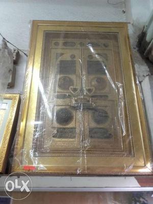 Kaaba door framed by miror 3x2&5 cll me 9 7oo