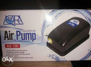 New air pump not used