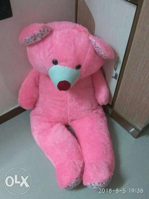 Pink Teddy Soft toy. very soft and washable also.