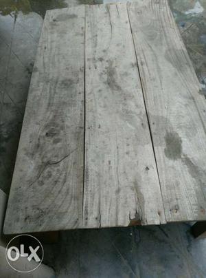 Rectangular Brown Side Table