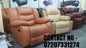 Single, two and three seaters RECLINERS SOFAS starting price