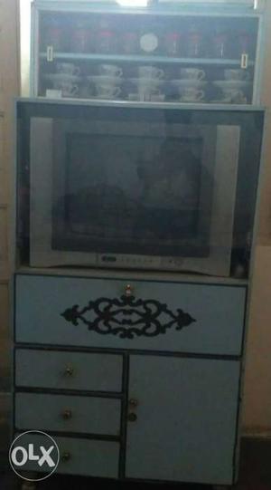 TV Hutch with 21" Onida Colour TV