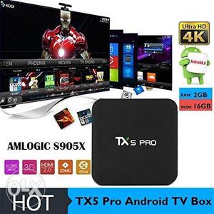 Tx 5 pro android tv box with Remote