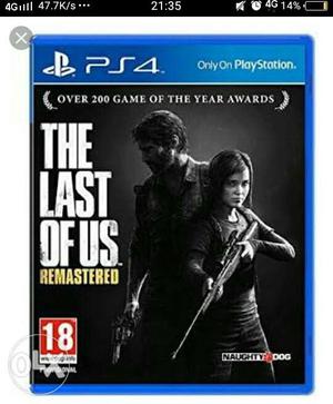 1 day old The Last Of Us Remastred Ps4