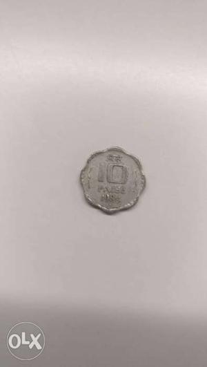 10 Indian Paise Coin