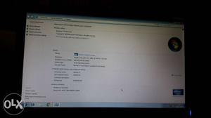 15 inches Acer LCD 250 GB Hard Disk 8 GB RAM