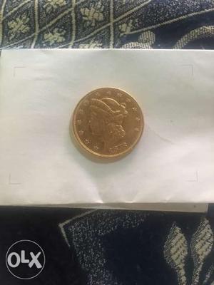 20 Us Dolars Gold coin of  year