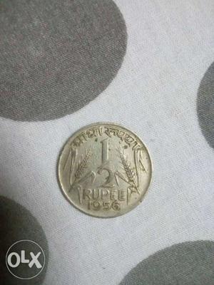 A Half Paisa Coin Of .