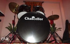 Black Chancellor Drum Set