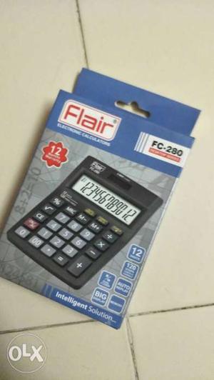 Brand new box pack flair solar calculator