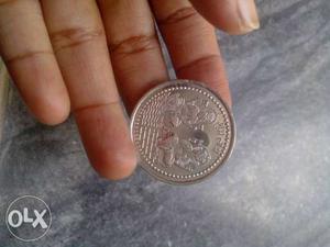 Brand new pure silver coin