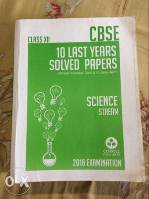 CBSE 10 Last Years Solved Papers Science Textbook