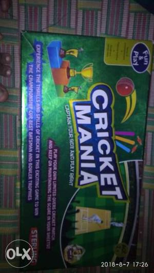 Cricket board game for children good condition