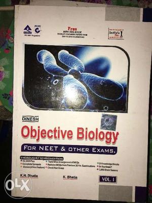 Dinesh Neet Biology MCQ Practice Sets of 4.