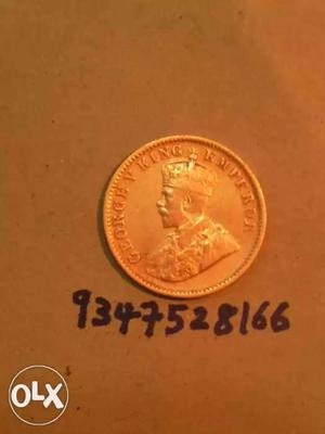 George copper coin for urgent sale