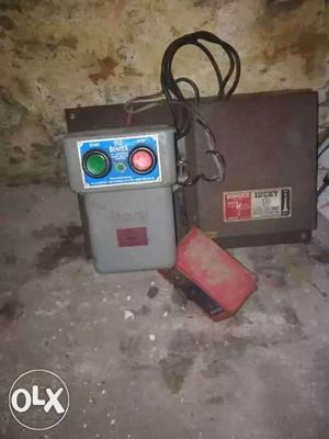 Gray And Black Voltage Stabilizer