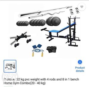 Home gym equipment in mint quality!