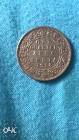Hundred year Old Copper coin