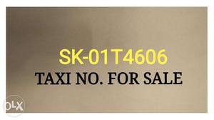 I want to sell my local taxi no. Interested