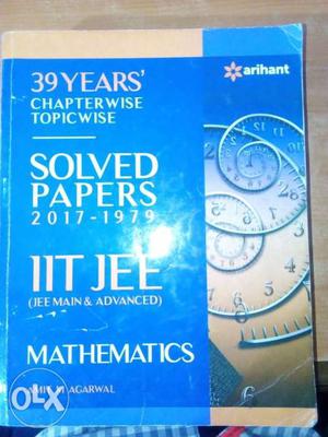MATHS AND CHEMISTRY arihant 39 years iitjee (mains and