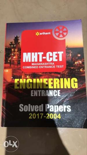 MHCET ARIHANT Engineering Entrance Solved Papers Book