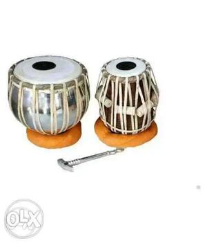 New Tabla pair in steel body with Sheesham wood in Discount