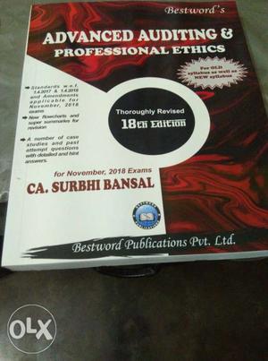 New book for audit CA final