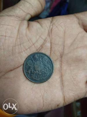 Old (one QUARTER ANNA).  ROYAL