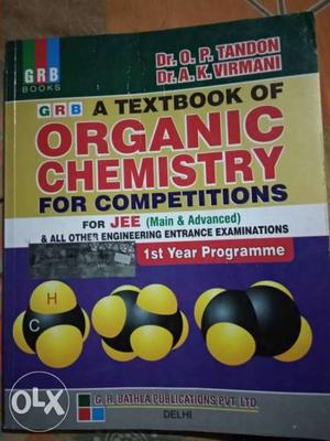 Organic Chemistry by O.P. Tandon for jee mains and advanced