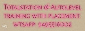 Pink Text With Beige Background