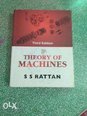 Theory Of Machines Third Edition Book By SS Rattan