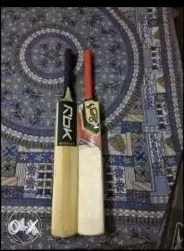 Two original cricket bats jst for RS. 