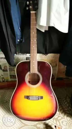 Urgent sell... 20 days old aquastic guitar with bag at just