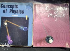 Very Good condition HC Verma Both books and very