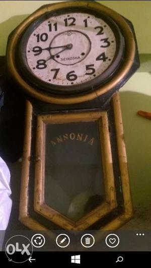 Vintage seikosha wall clock
