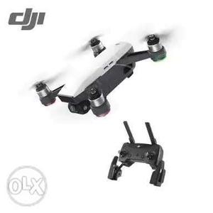 White And Gray DJI Quadcopter Drone