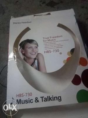 White Music & Talking Headset Box