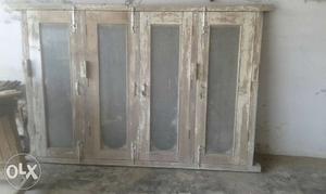 Wooden window size 6ft x 4ft