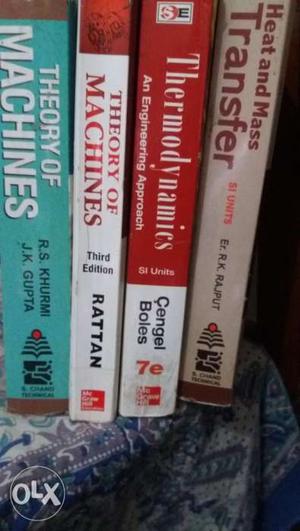 All Mechanical Engineering Books In Good Condition