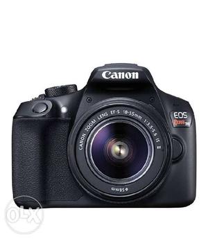 Black Canon EOS Rebel T6 Camera