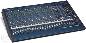 Blue And Black Audio Mixer