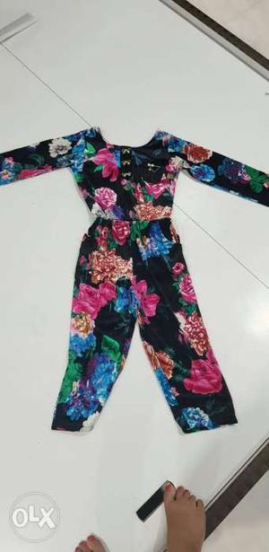 Cotrize, ankle length jump suit