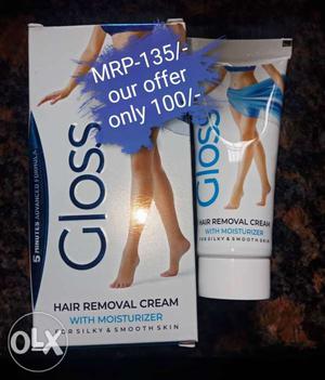 Gloss Hair Removal Cream for all type of hairs.