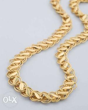 Gold-plated Chain man