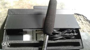 Gray Microphone With Box