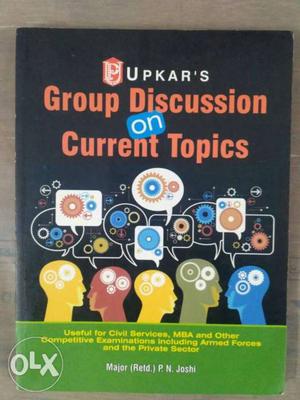 Group Discussion On Current Topics Book