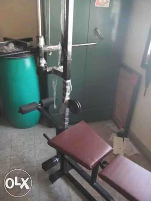 Home gym. 40kgs. New. need sell immediately..