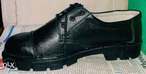 Men black formal shoes
