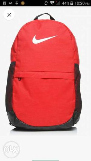 Nike Brasilia backpack hardly 4 days use
