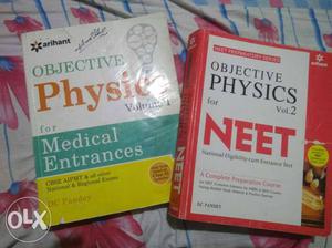 Objective physics by DC Pandey. For NEET. Must